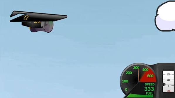 Rocket vs glider